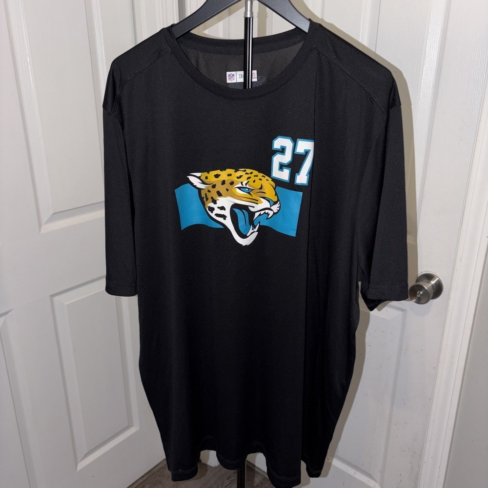 NFL Jacksonville Jaguars Leonard Fournette #27 Game Jersey Men's 2XL